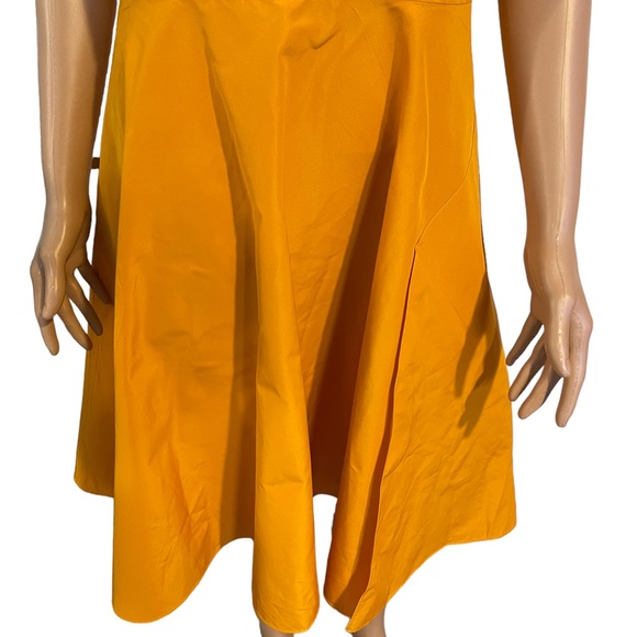 Jil sander Orange Flare Dress size 44/US:XL - Picture 7 of 13